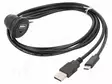 KAAPELI - USB 2.0 - 1M - MUSTA - 480MBPS - ØJOH: 4,5MM - USB kaapelit ja adapterit - DELOCK-88103 - 1