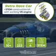 VINTAGE CAR RACER - TULOSSA! - Velleman robottisarjat - KSR23 - 2