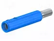 LABORATORIOBANAANILIITIN 4MM - ADAPTERI,PISTORASIA - 600V - 32A - Banaanijatkoliittimet - LB4-GM4-23 - 1