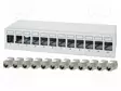 LIITIN: RJ45 - PATCH PANEL - RJ liittimet - LOG-NK4093 - 1