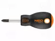 SCREWDRIVER: STANDARD - PHILLIPS - PH2 - 38MM - Ruuvimeisselit ja sarjat - NEO-04-023 - 1