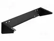 ASENNUSTELINE - MUSTA - KORKEUS: 3U - STANDARDI: 19" - Toimistotarvikkeet - PC-WB0013 - 1