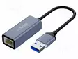 USB ADAPTERI ETHERNETILLE - USB 3.1 GEN 1 - PNP - HARMAA - 0,18M - Tietokonetarvikkeet - muut - SAVAK-83 - 1