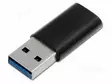 ADAPTERI - USB 3.0 - USB A PISTOKE,USB C RASIA - USB kaapelit ja adapterit - QOLTEC-50583 - 1