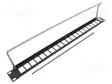 ASENNUSADAPTERI - PATCH PANEL - RACK - RUUVATTU - 29MM - UNC 4-40 - SLIM - RJ liittimet - CP30163 - 1