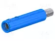 LABORATORIOBANAANILIITIN 4MM - PISTORASIA - 32A - SININEN - 31,5MM - Banaanijatkoliittimet - B4-E-M4-I-23 - 1