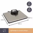Digital postal scale with external display - 100 kg / 10 g - Vaa'at - VTBAL503 - 76