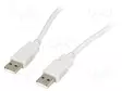 KAAPELI - USB 2.0 - USB A PISTOKE,MOLEMMIN PUOLIN - 3M - USB kaapelit ja adapterit - BQC-USB2AA3 - 1