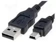 KAAPELI - USB 2.0 - USB A PISTOKE,USB B PIENOISPISTOKE - 0,3M - USB kaapelit ja adapterit - CAB-MUSB-A50.3 - 1