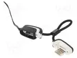 KAAPELI - USB 2.0 - USB A PISTOKE,USB B PIENOISPISTOKE - MUSTA - USB kaapelit ja adapterit - CCS-USB2-AM5P-0.3 - 1
