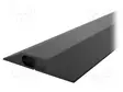 KAAPELISUOJA - LEV: 83MM - PIT: 3M - PVC - H: 14MM - MUSTA - CABLEPRO GP - Työturvallisuus ja -terveys - COBA-CP010013 - 1
