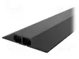 KAAPELISUOJA - LEV: 83MM - PIT: 9M - PVC - H: 14MM - MUSTA - CABLEPRO DATA - Työturvallisuus ja -terveys - COBA-CP010003 - 1