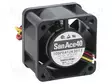 LAITETUULETIN - DC - 12VDC - 40X40X28MM - 35,4M3/H - 50DBA - DC 12V tuulettimet - 109P0412K3013 - 1