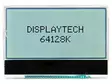 LCD NÄYTTÖ - GRAAFINEN - 128X64 - FSTN POSITIVE - 58,2X41,7X8,5MM - Graafiset LCD-näytöt - 64128K-FC-BW-3 - 1