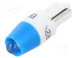 LED LAMPPU - SININEN - T5 - 24VDC - 24VAC - MUOVI - 3MM - -20÷60°C - Merkkivalot ja pienoislamput - 1511A35B3 - 1