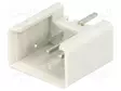 LIITIN: IDC - PISTORASIA - UROS - PIN: 3 - P1100 - SUORA - THT - 2,54MM - 1X3 - IDC liittimet - P1103 - 1
