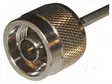 LIITIN: N - PISTOKE - UROS - SUORA - 50OHM - JUOTETTAVA,PURISTUS - PTFE - N liittimet - 172133 - 2