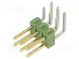LIITIN: PIN - PIN-LIITIN - UROS - PIN: 6 - THT - AMPMODU MOD II - 2,54MM - Piikkirimaliittimet - 826634-3 - 1