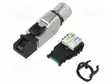 LIITIN: RJ45 - PISTOKE - PIN: 8 - CAT: 6A - SUOJATTU - 8P8C - 5,5÷10MM - IDC - RJ liittimet - 21700653 - 1