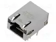 LIITIN: RJ45 - PISTORASIA - PIN: 8 - CAT: 6 - SUOJATTU - 8P8C - THT - RJ liittimet - L829-1J1T-43 - 1