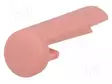 OSOITIN - MUOVI - PINKKI - SISÄÄNTYÖNNETTY - TAPPI - Potentiometrien nupit - A1101003 - 1