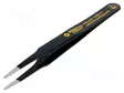 PINSETTI - ANTIMAGNEETTISET - PÄÄNLEV: 2MM - PINSETIN PIT: 120MM - ESD - ESD-atulat - BRN-5-059-13 - 1