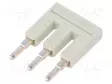 PISTOKESILTA - 25A - 800V - HARMAA - NAVAT: 3 - Kiskoliittimet - 2002-403 - 1