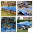 TARPAULIN - BLUE/KHAKI - STRONG - 2 x 3 m - Pressut ja peitteet - 110-0203 - 10