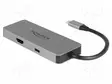 USB HUB - MICROSD,MICROSDHC,MICROSDXC,SD,SDHC,SDXC - HARMAA - 87W - Tietokonetarvikkeet - muut - DELOCK-87743 - 2