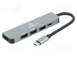 USB HUB - USB 2.0,USB 3.1 GEN 1 - CABLEXPERT - PNP - HARMAA - 5GBPS - Tietokonetarvikkeet - muut - A-CM-COMBO5-03 - 1
