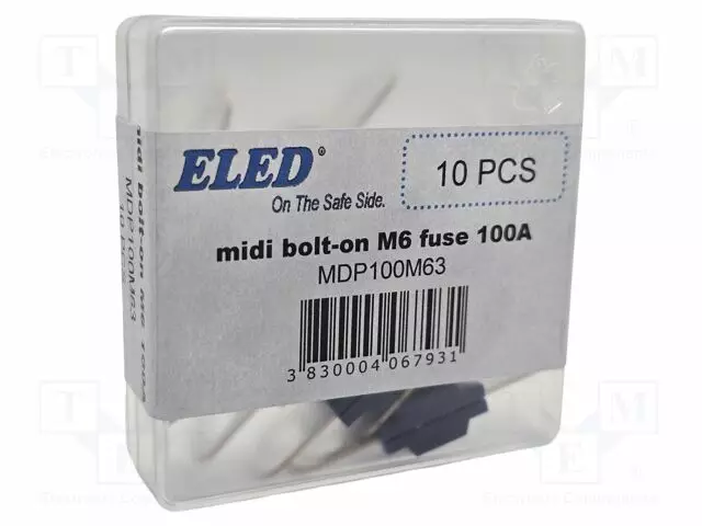 100A - 58VDC - AUTOSULAKE - 41MM - M6-RUUVI - Autosulakkeet - MDP100M63 - 1