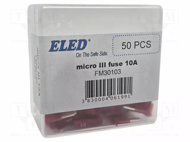 10A - 32VDC - AUTOSULAKE - 14,3MM - Autosulakkeet - FM30103 - 1