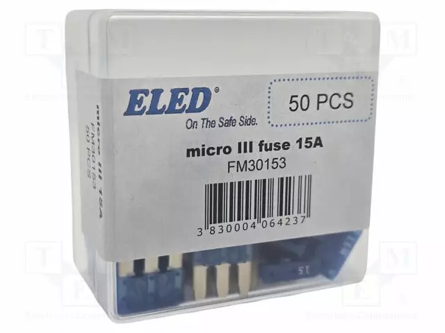 15A - 32VDC - AUTOSULAKE - 14,3MM - Autosulakkeet - FM30153 - 1