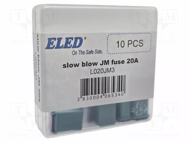 20A - 32VDC - AUTOSULAKE - 10,7MM - Autosulakkeet - L020JM3 - 1