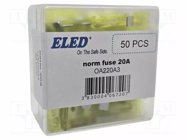 20A - 32VDC - AUTOSULAKE - 19,2MM - Autosulakkeet - OA220A3 - 1