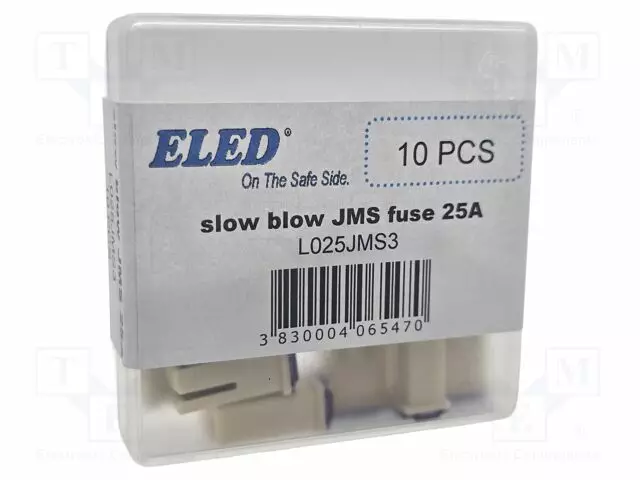 25A - AUTOSULAKE - 10,7MM - 10,7X7,7X17,5MM - Autosulakkeet - L025JMS3 - 1