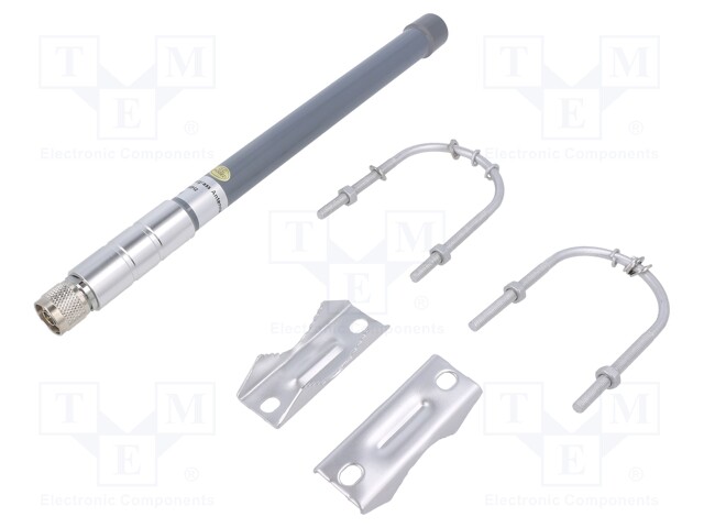 ANTENNI - HARMAA - N - 50W - 868MHZ - 50OHM - 0,3M - 3DBI - -20÷85°C - Tietokonetarvikkeet - muut - QOLTEC-57023 - 1