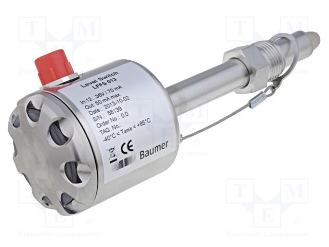 ANTURI: TASO--40÷85°C - OUT: PNP/NPN - M12 UROS - 12,5÷36VDC - IP67 - Teollisuus nestetasoanturit - LFFS013 - 1