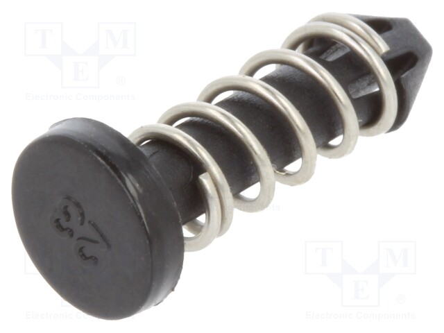 NIITTI - LÄMMITTIMIEN KIINNITTÄMINEN - UL94V-2 - D: 2,6MM - A: 6,4MM - Jäähdyttimien eristystarvikkeet - HSR-23 - 1