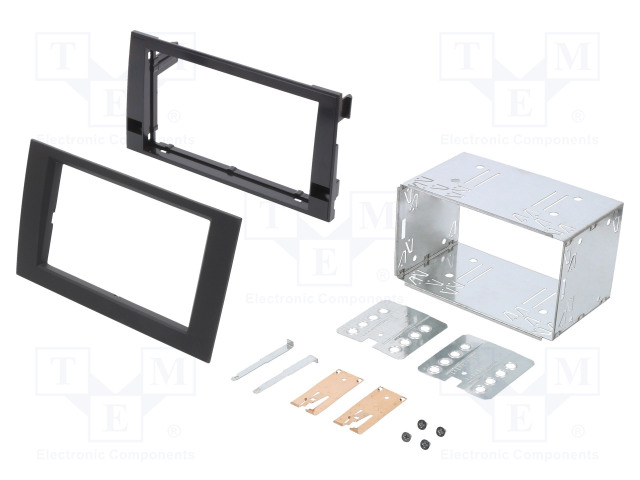 AUTORADION KEHYS - AUDI,SEAT - 2 DIN - ANTRASIITTI - Kehykset autoradioille - RAM-40.138.3 - 1