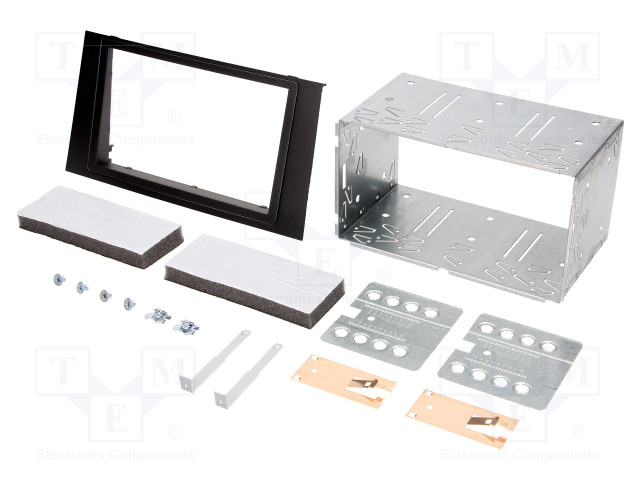 AUTORADION KEHYS - FORD - 2 DIN - MUSTA - Kehykset autoradioille - RAM-40.147.3 - 1
