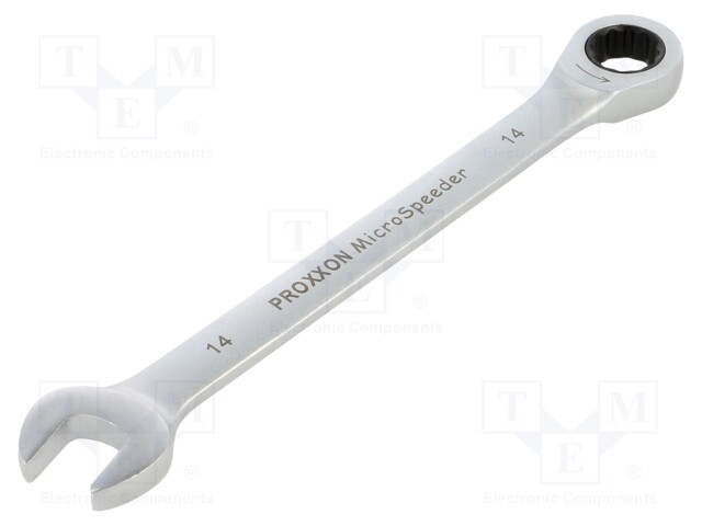 WRENCH: COMBINATION SPANNER - RATTLE - 14MM - MICROSPEEDER - Vääntötyökalut ja kiintolenkit - PR23263 - 1