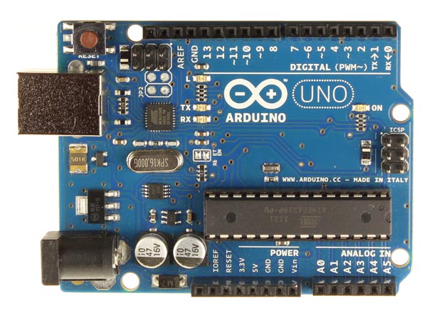 Arduino UNO REV.3 - Arduino mikrokontrollerit - ARDUINO-UNO-R3 - 1