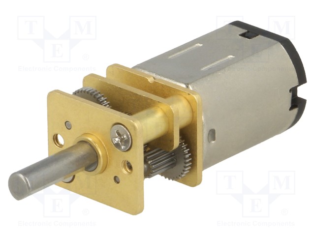 DC MOOTTORI VAIHTEELLA - HPCB 6V - 6VDC - 1,5A - AKSELI: D UURRE - 51: 1 - DC moottorit - POLOLU-3063 - 1