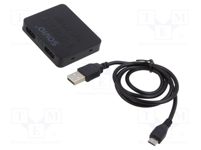HAAROITIN - HDCP 1.3,HDMI 1.4 - TULO: HDMI-PISTORASIA - MUSTA - HDMI, DVI, DisplayPort johdot - SAVKABELCL-93 - 1