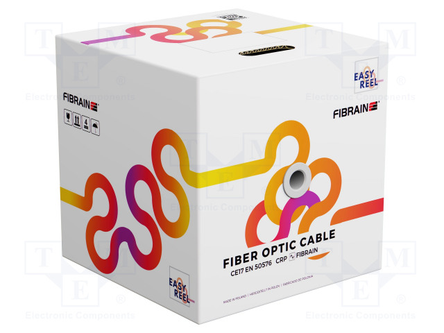 JOHTO: VALOKUITU - VC-DCY - KUIDUN TYYPPI: SMF G657A1 - PAKKAUS: - Valokuitukaapelit - FIBRAIN-CAB-013 - 1