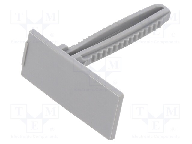 KAAPELIMERKKI - HARMAA - Kiskoliittimet - KLM3 - 1