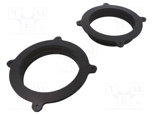 KAIUTTIMEN KOROKERENGAS - MDF - 200MM - MAZDA - KYLLÄSTETTY - 2KPL - Kaiuttimen MDF soviterenkaat - D.MDF.MAZDA03 - 1