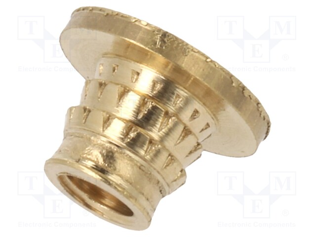 KIERREINSERTTI - MESSINKI - M3 - BN 37896 - PIT: 4,1MM - MUOVIIN - Kierreinsertit - KVT-004M3 - 1