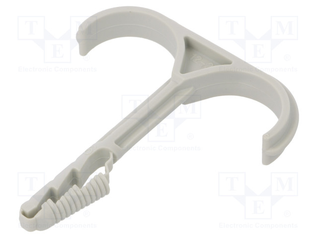 KAHVA - ØNIPUN : 12÷25MM - VAALEANHARMAAA - ØASENNUSAUK.: 6MM - Metalliset nippusiteet ja kiinnityspanna - OBO-2197863 - 1